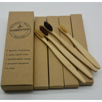 100% Nature Charcoal Toothbrush Bamboo,bamboo charcoal toothbrush